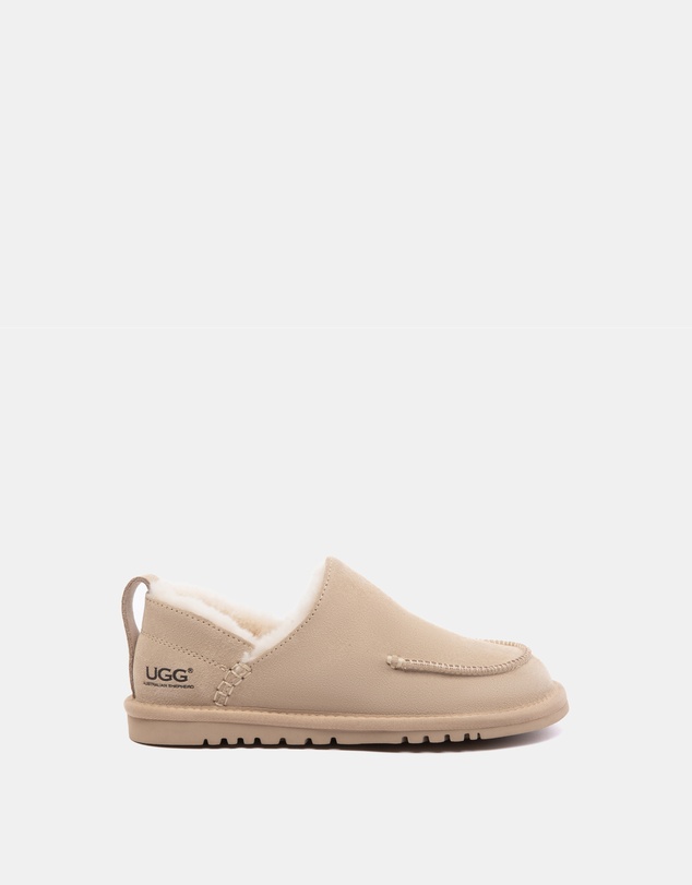 EVERAU - Australian Shepherd Ugg Mireve Cow Suede Upper Loafer Oxfords Flats