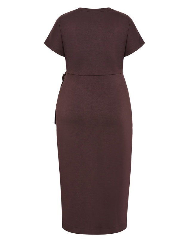 City Chic - Mae Side Tie Midi Dress