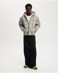 Cotton On - Cropped Hooded Bomber