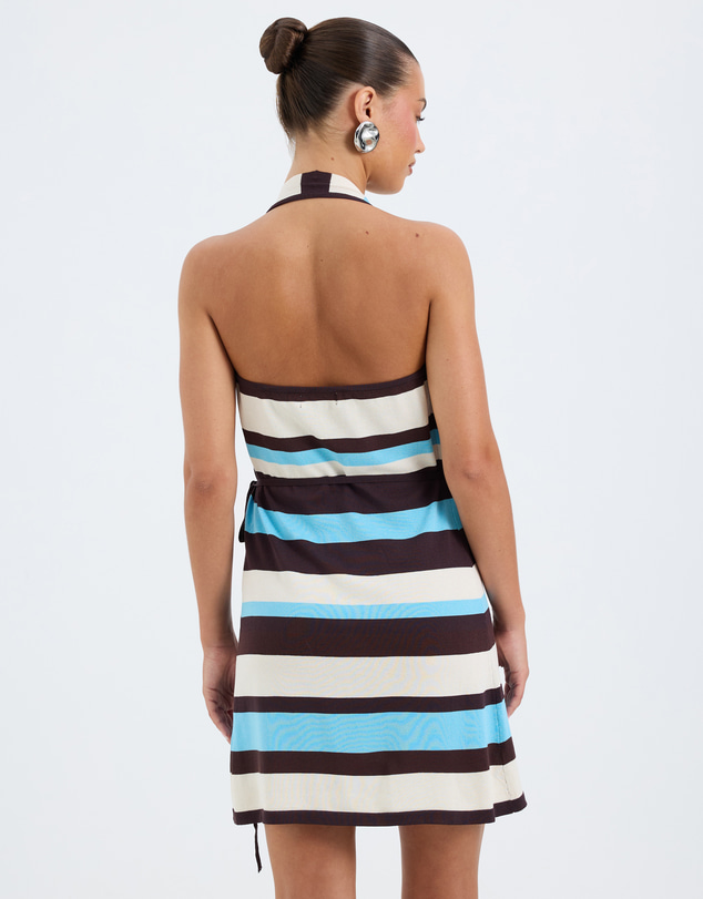 Calli - Andrea Stripe Knit Mini Dress