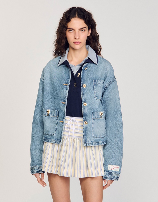 Sandro - Dallas Denim Jacket