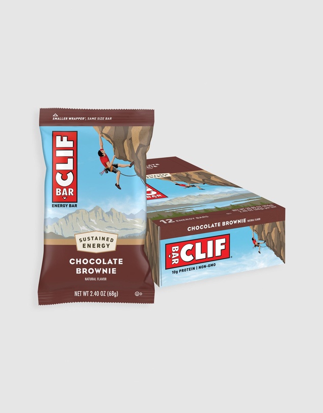 CLIF - Chocolate Brownie Energy Bar - 12x68g