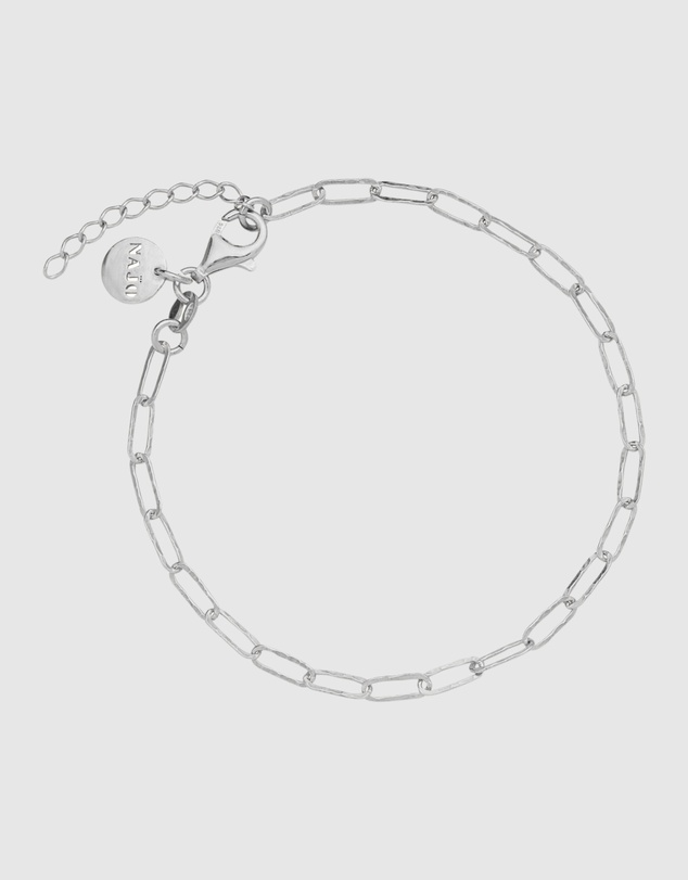 Najo - Rivière Silver Bracelet (18.5cm+ext)