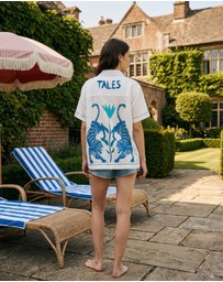 THE TALES - Crouching Tiger Cotton Shirt
