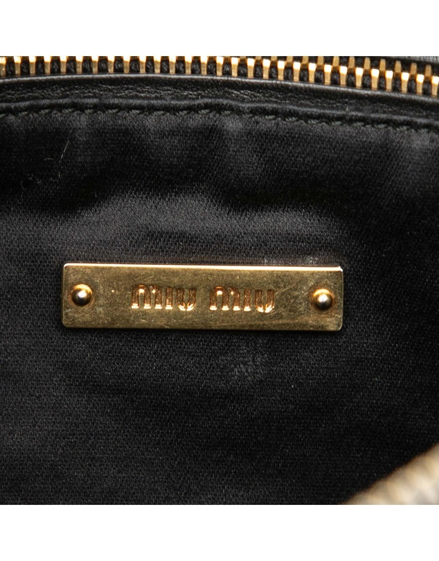 Pre-Loved by Azura Reborn - Pre-Loved Studded Leather Zip Clutch