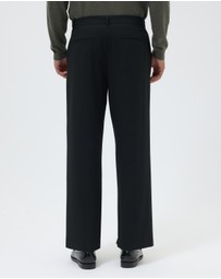 AERE - Pleated Relaxed Fit Pants