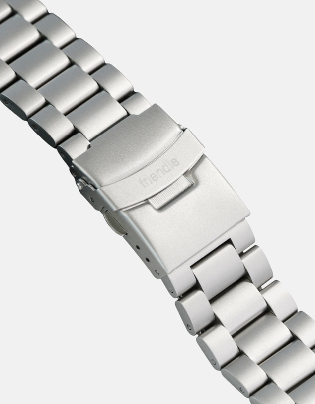 Friendie - Stainless Steel Link Bracelet Band (Ultra Style) - Sydney Ultra - Apple Watch Compatible