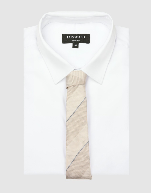 Tarocash - Hawkes Stripe Silk Tie