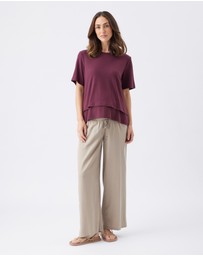 Ripe Maternity - Mike Rib Nursing Top