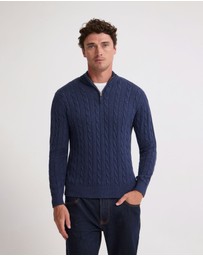 Oxford - Marlon Zip Neck Cable