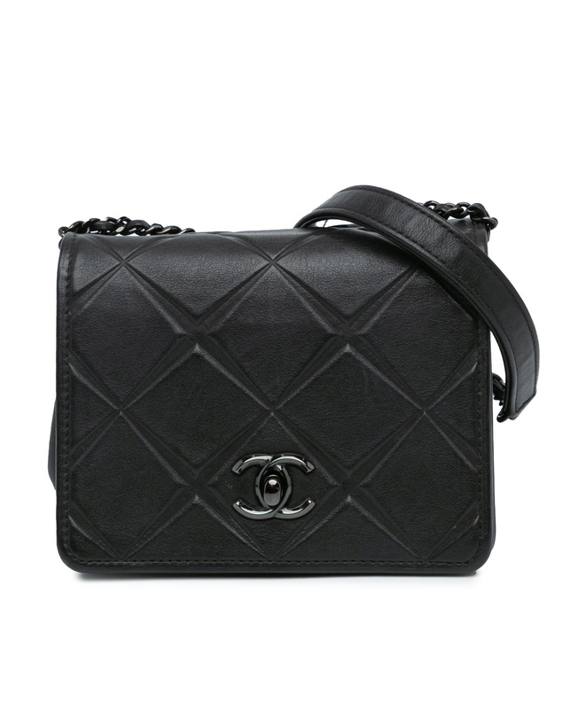 Chanel - Pre-Loved Mini Calfskin Propeller Flap