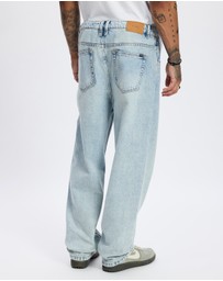 Thrills - Mid Slacker Relaxed Long Denim Jeans