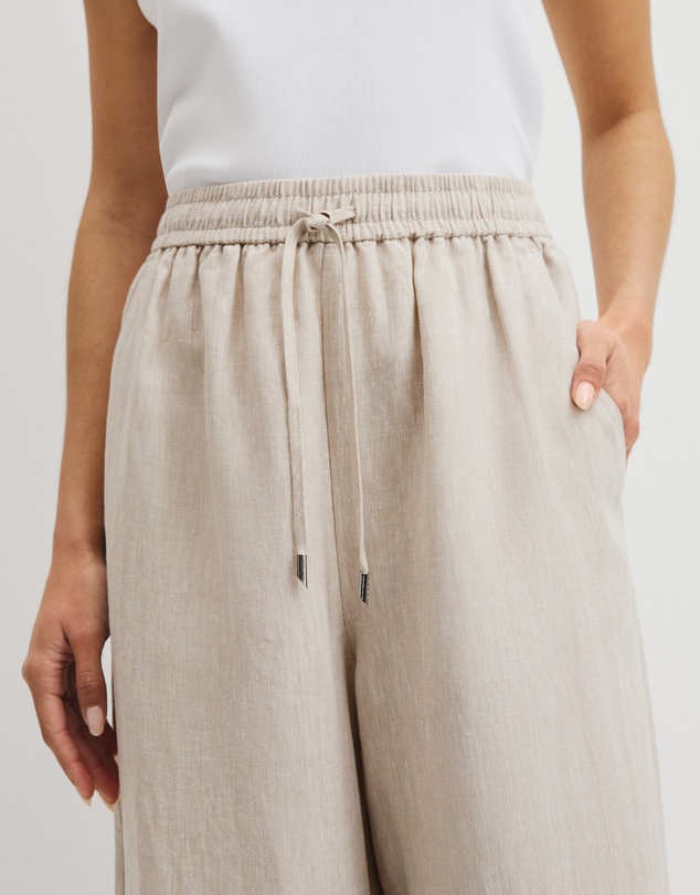 Country Road - Pull-on Linen Pant