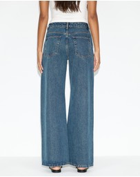 Dazie - Kingston Low Rise Wide Leg Jeans