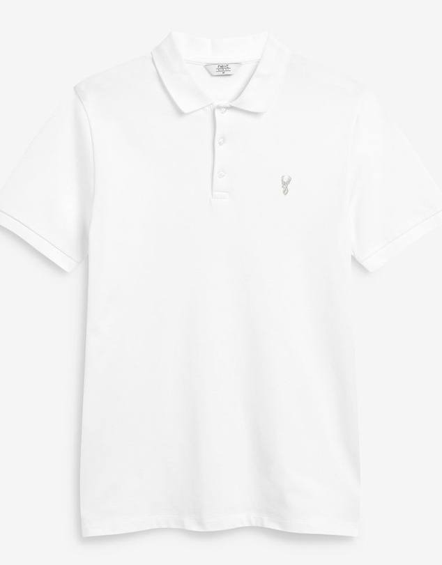 NEXT - Pique Polo Shirt-Slim Fit