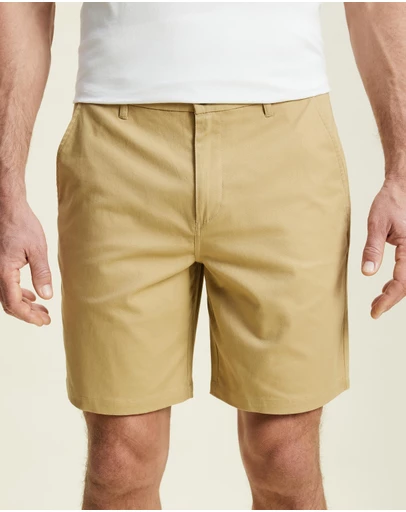 AERE - Recycled Cotton Stretch Chino Shorts