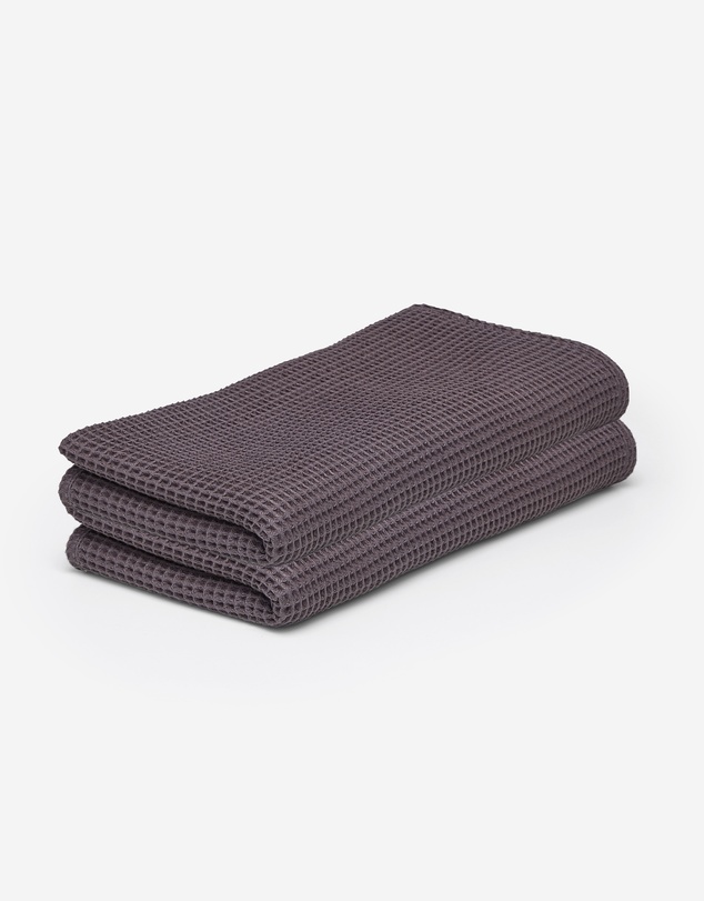 Ettitude - Waffle Bath Towels