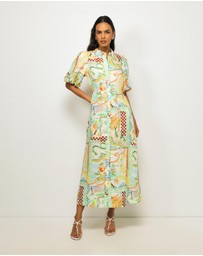 AERE - Lana Midi Shirt Dress