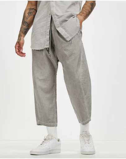 Surrounded By Ghosts - The Eskolaite Linen Drawstring Pants