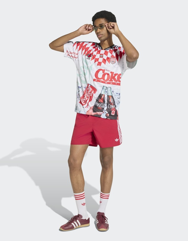 adidas Originals - ADIDAS X COCA-COLA CLASSIC SPORT MASH-UP JERSEY Mens
