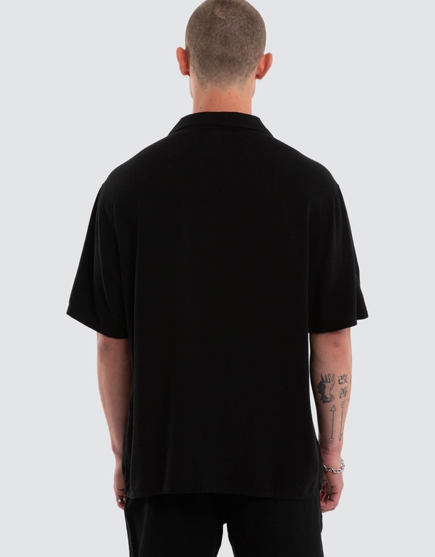 Nomadic Paradise - Florisim Cropped Resort Shirt