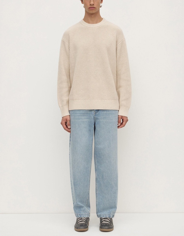 Assembly Label - Carson Cotton Rib Knit Jumper