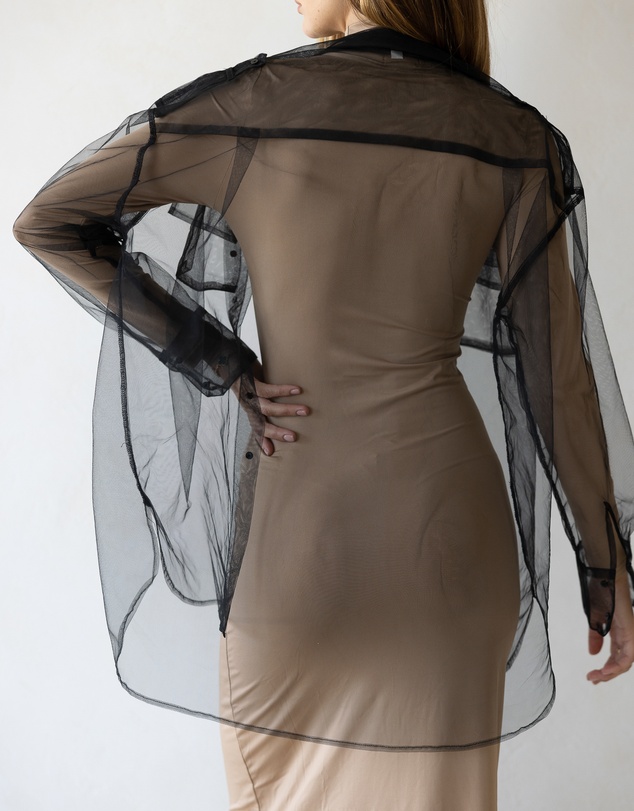 Mod Squad - Luxe Mesh Shacket