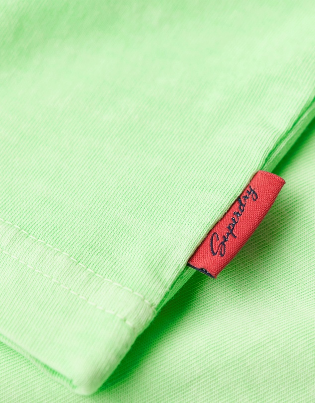 Superdry - Neon Vintage Logo Graphic Fitted Tee
