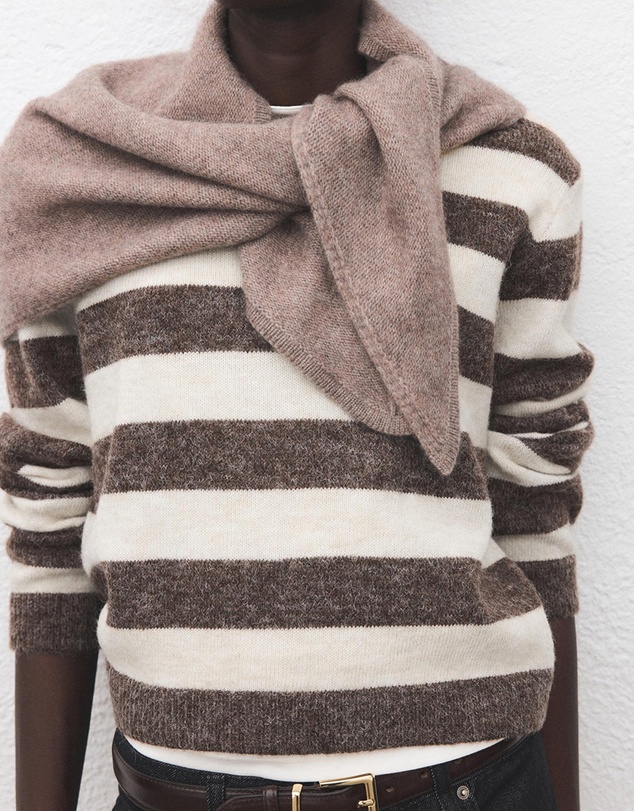 M.N.G - Knit Striped Sweater