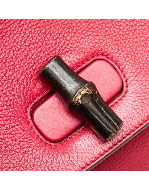 Pre-Loved by Azura Reborn - Pre-Loved Medium Leather Bamboo Daily Satchel