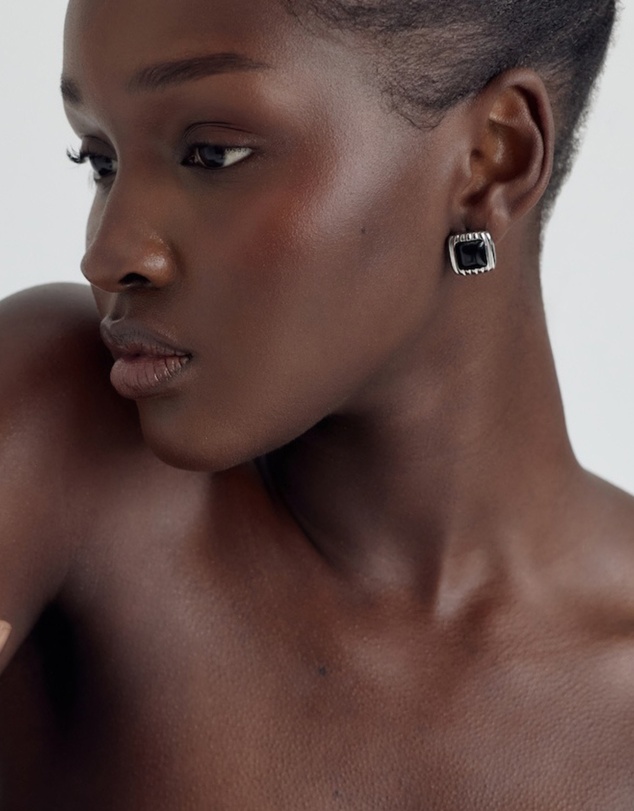 CENDRE - Agnes Earrings Silver
