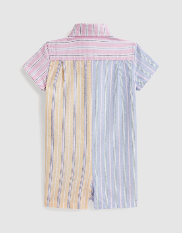 Polo Ralph Lauren - Cotton Oxford Fun Shortall - Babies