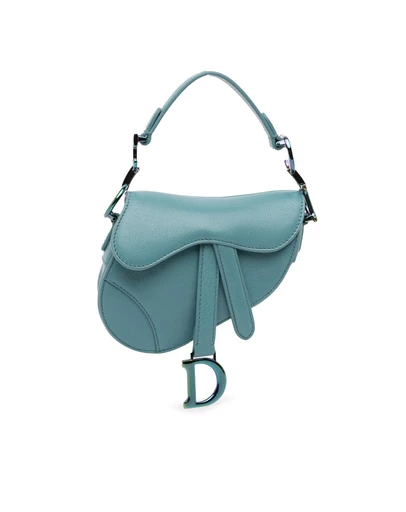 Pre-Loved by Azura Reborn - Pre-Loved Micro Goatskin Saddle Bag