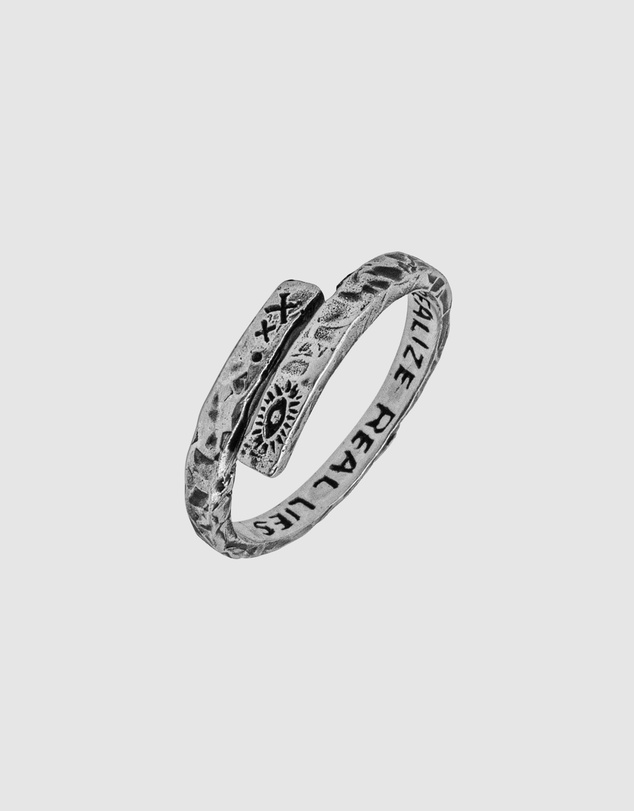Haze & Glory - ICONIC EXCLUSIVE - Twisted Eye Ring in 925 Silver