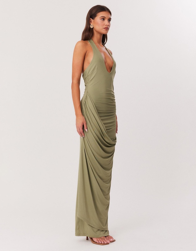 SNDYS - Arlina Halter Maxi Dress