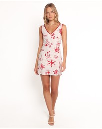 Petal & Pup - Fleur Mini Dress - Red