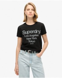 Superdry - Core Logo City Fitted Slim Fit Tee