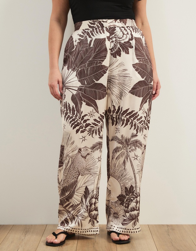 Atmos&Here Curvy - Koa Satin Pants