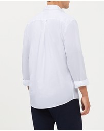 Van Heusen - Washed Sateen Twill Casual Shirt