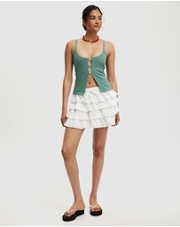 Cotton On - Ava Keyhole Bead Cami