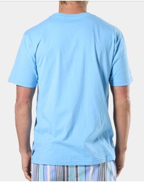 Mitch Dowd - Cotton Crew Neck Oversized Tee 2 Pack - Blue and Navy