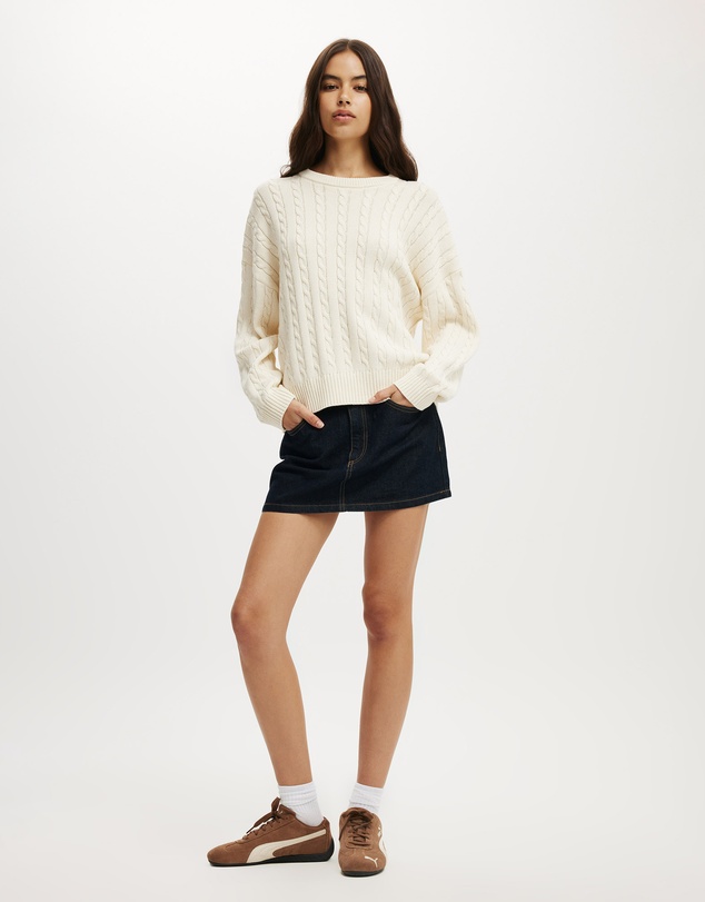 Cotton On - Cotton Crew Neck Sweater