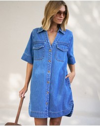 Ceres Life - Bonnie Relaxed Shirt Dress