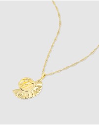 Wanderlust + Co - Dumpling Gold Necklace