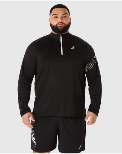 ASICS - Asics Icon Long Sleeved 1/2 Zip - Men's