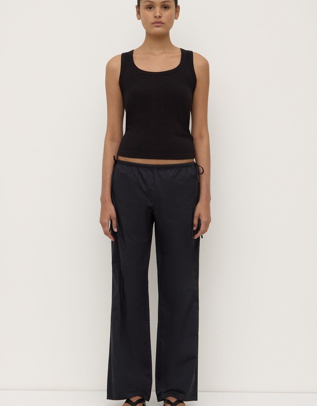 Revibe - Repaired Assembly Label Cotton Womens Pants