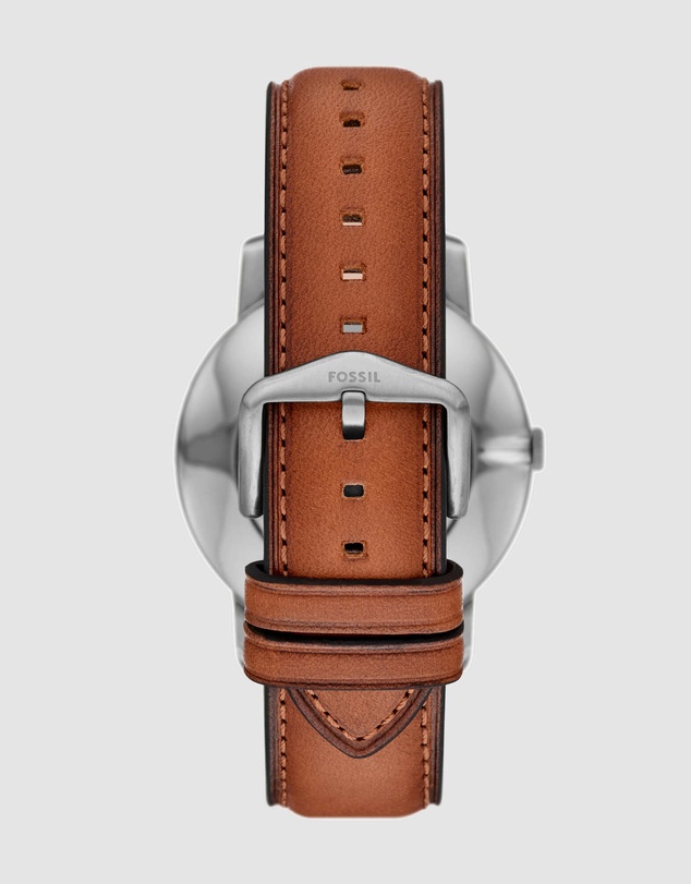 Fossil - Minimalist Brown Analogue Watch