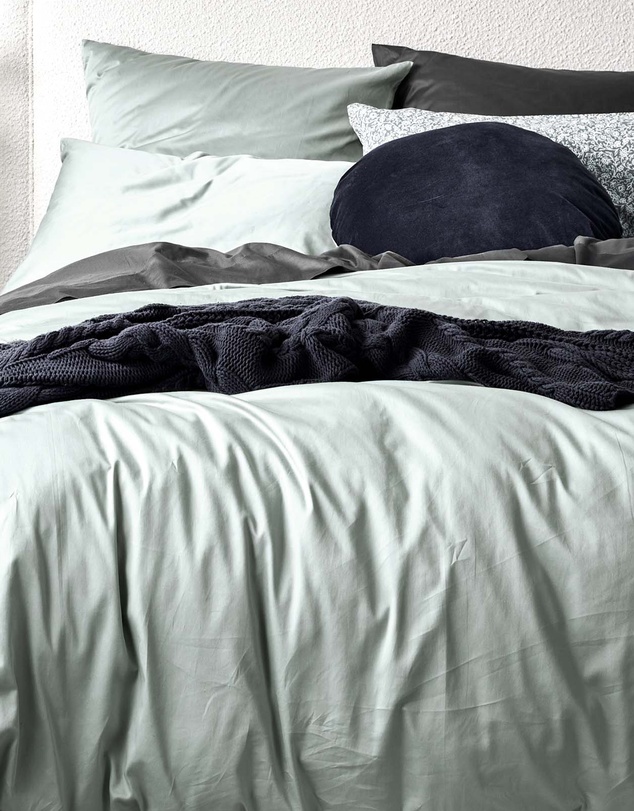 Aura Home - Halo Organic Sateen European Pillowcase
