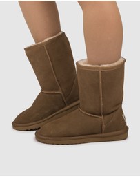AusWooli Ugg Boots - Cronulla Mid Calf Sheepskin Boot