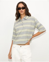 Dazie - Match Striped Rugby Shirt